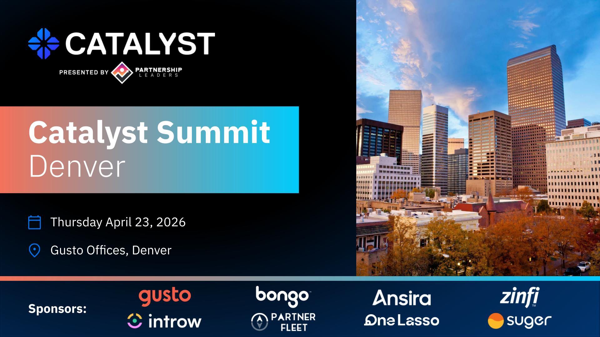 Catalyst Summit Denver