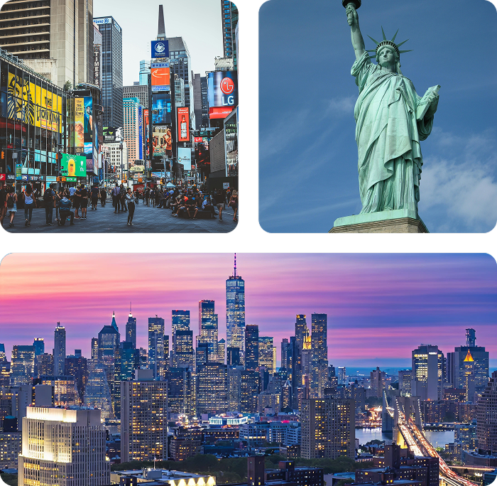 Grid of images of NYC2